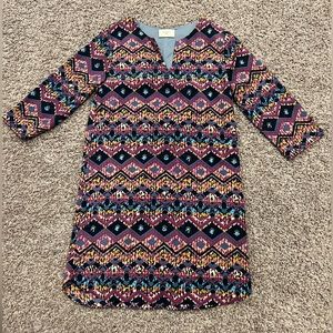 Everly Print Shift Dress S